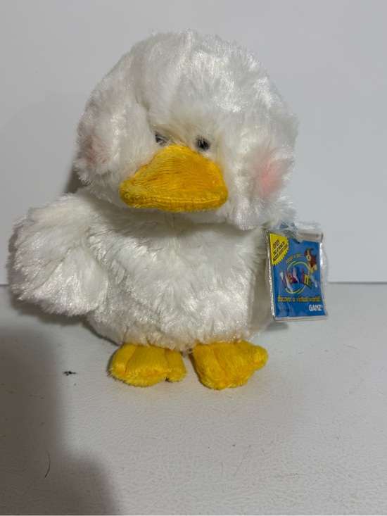 GANZ Other - GANZ Webkinz White Plush Duck with Yellow Beak and Feet with sealed NEW Tag!